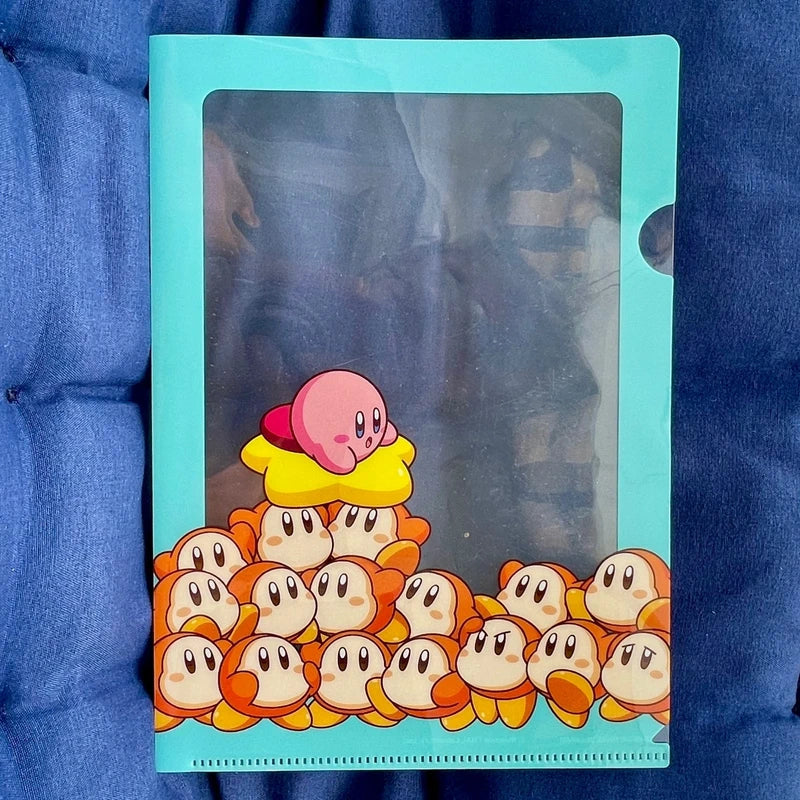 Official Kirby of the stars transparent card