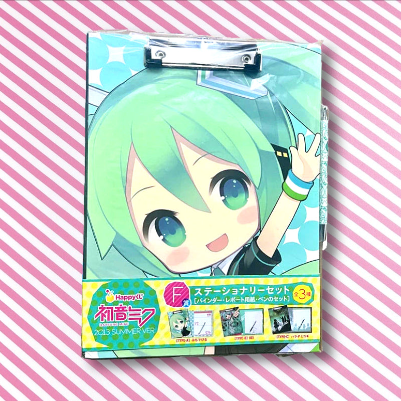 Official Ichiban Kuji Hatsune Miku Clipboard Folder