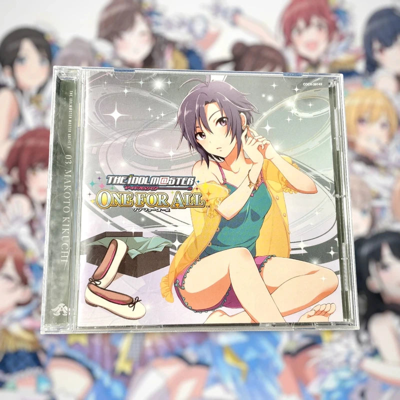 Official The Idolmaster Máster Artist 3 Makoto Kikuchi 3 CD