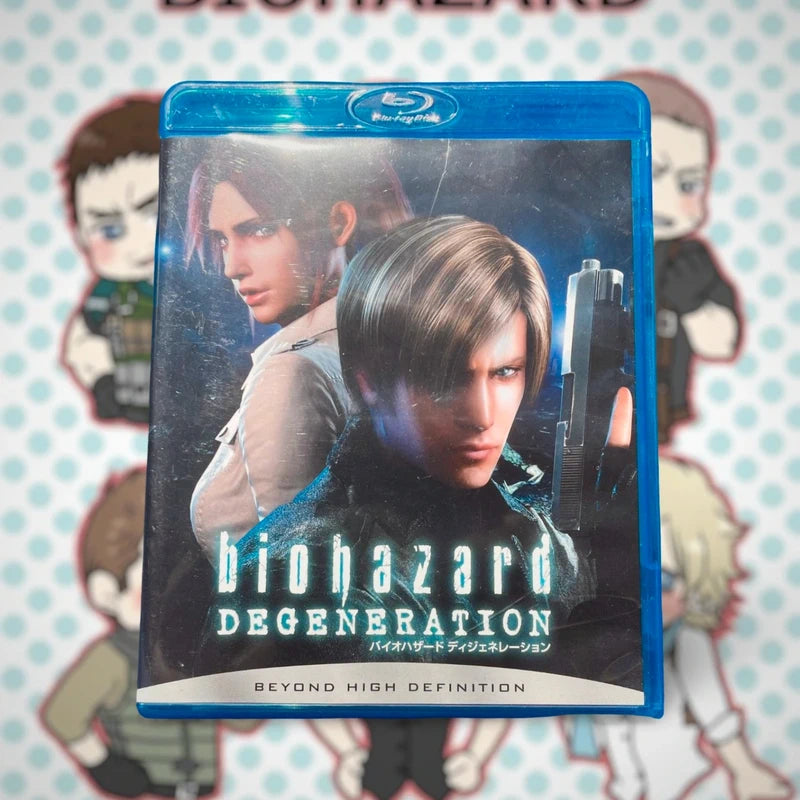 Official Resident Evil Biohazard Degeneration Blu-Ray