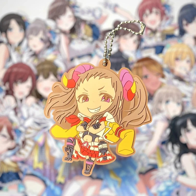 Official The Idolmaster Reina Koseki Rubber Keychain