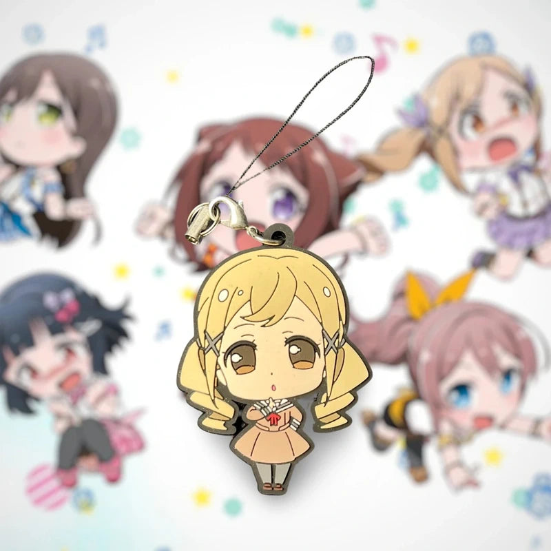 Official BanG Dream! Arisa Ichigaya Rubber Keychain