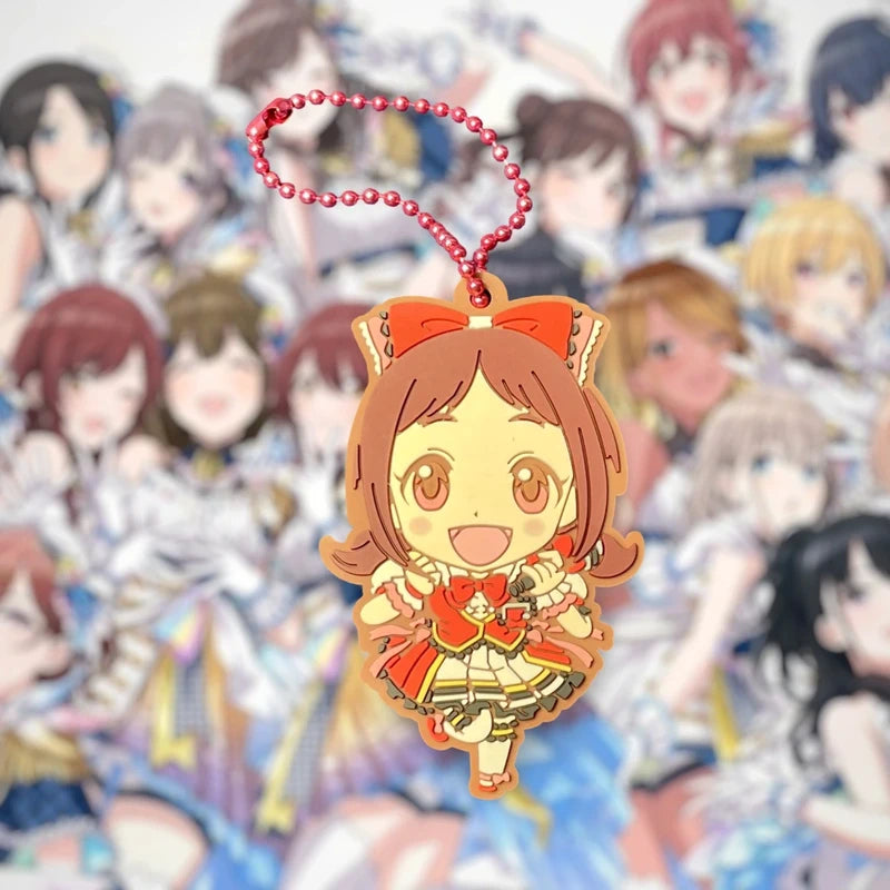 Official The Idolmaster Sakura Muramatsu Rubber Keychain