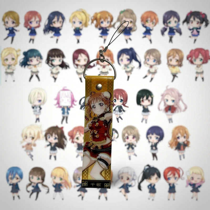 Official Love Live Sunshine Chika Takami Big Strap Keychain