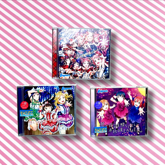 Official School Idol Project Love Live Sunshine Aqours CDs Box Set