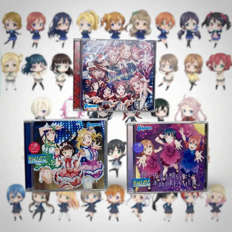 Official School Idol Project Love Live Sunshine Aqours CDs Box Set