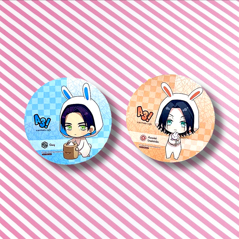 Official A3 Animate Cafe Pack Coaster