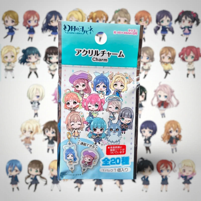 Official Love Live Sunshine a Mirror Gacha Charm Keychain