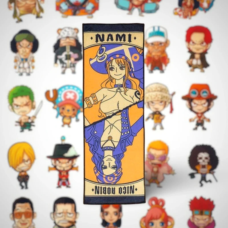 Official Bandai One Piece Nami Nico Robin Towel