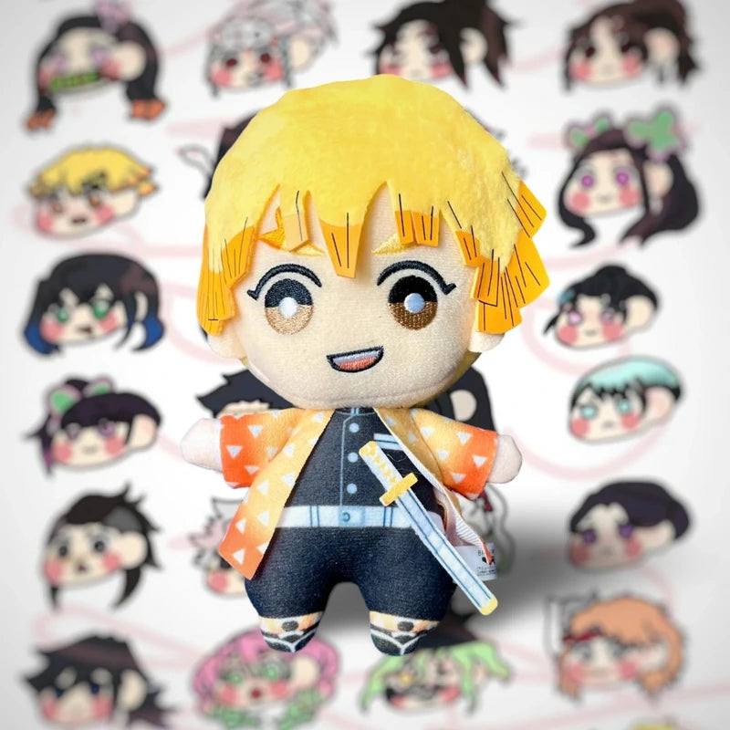 Official Bandai Zenitsu Agatsuma Kimetsu No Yaiba Plush