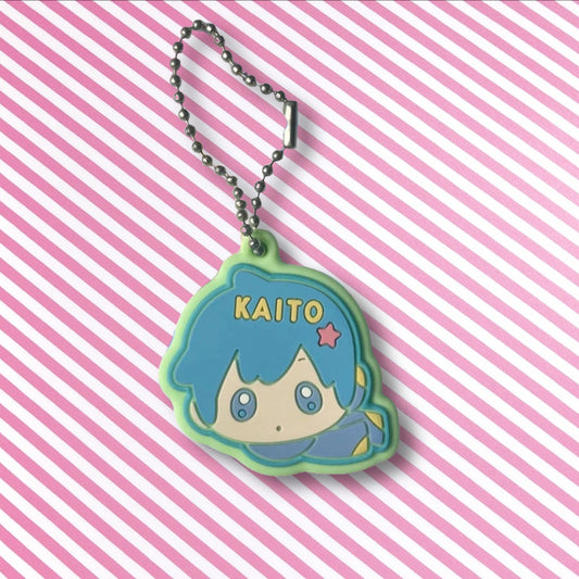 Official Vocaloid Project Sekai Kaito Rubber Keychain