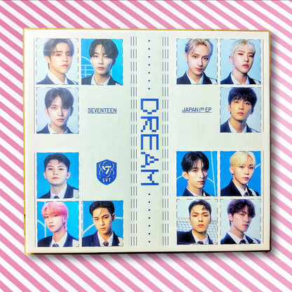 SEVENTEEN Japan 1st EP DREAM CARAT Limited Edition (CD + Photobook)