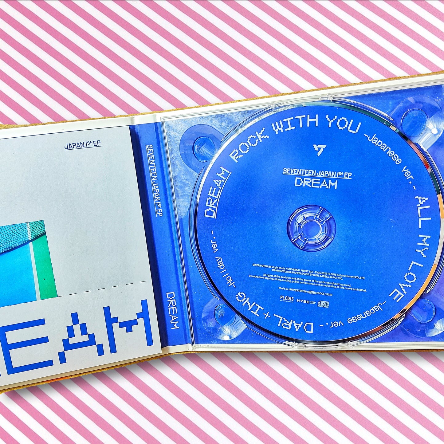 SEVENTEEN Japan 1st EP DREAM CARAT Limited Edition (CD + Photobook)