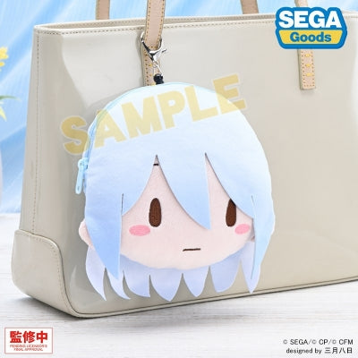 [Preorder] Project Sekai Colorful Stage! feat. Hatsune Miku Fuzzy Plush Face Pouch with Reel by Asakaze Sō