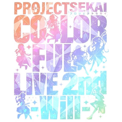 【Preorder】[Blu-ray]  Project Sekai: Colorful Stage! feat. Hatsune Miku Project Sekai COLORFUL LIVE 2nd - Will - Limited First Edition