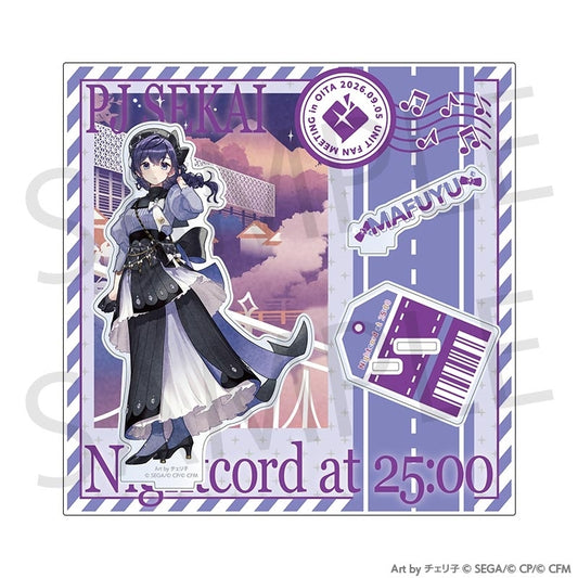 [Preorder] [Merchandise - Standee] Project SEKAI COLORFUL STAGE! feat. Hatsune Miku Project SEKAI Unit Fan Meeting Acrylic Stand Mafuyu Asahina