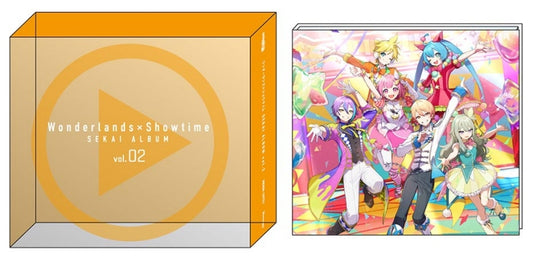 [Preorder] [Album] Mobile Game Project SEKAI COLORFUL STAGE! feat. Hatsune Miku — Wonderlands×Showtime SEKAI ALBUM vol.2 First Production Limited Edition with Merchandise