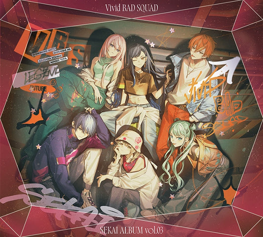 [Preorder] [Music] Mobile Game Project SEKAI COLORFUL STAGE! feat. Hatsune Miku — Vivid BAD SQUAD SEKAI ALBUM vol.3 [Limited First Edition with Merchandise]