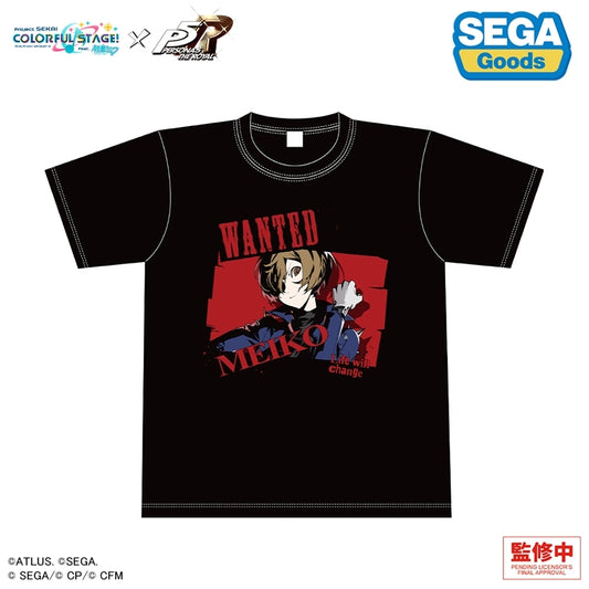 [Preorder] [Merchandise - T-Shirt] Project SEKAI COLORFUL STAGE! feat. Hatsune Miku × Persona 5 Royal Graphic T-Shirt - MEIKO