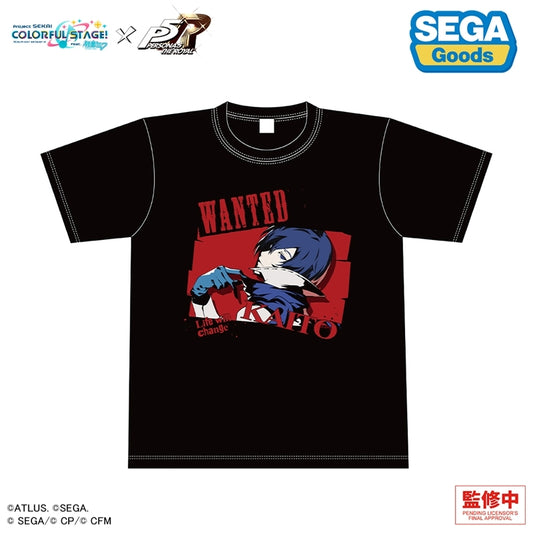 [Preorder] [Merchandise - T-Shirt] Project SEKAI COLORFUL STAGE! feat. Hatsune Miku × Persona 5 Royal — KAITO Graphic T-Shirt