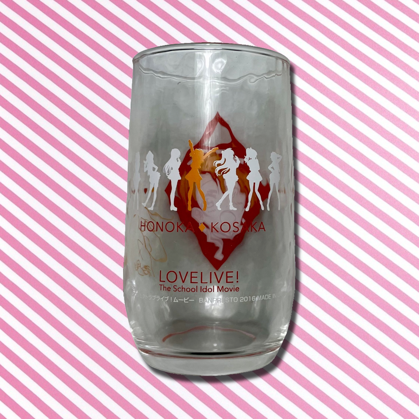 Love Live! The School Idol Movie Honoka Kosaka Glass Cup - Umi Sonoda
