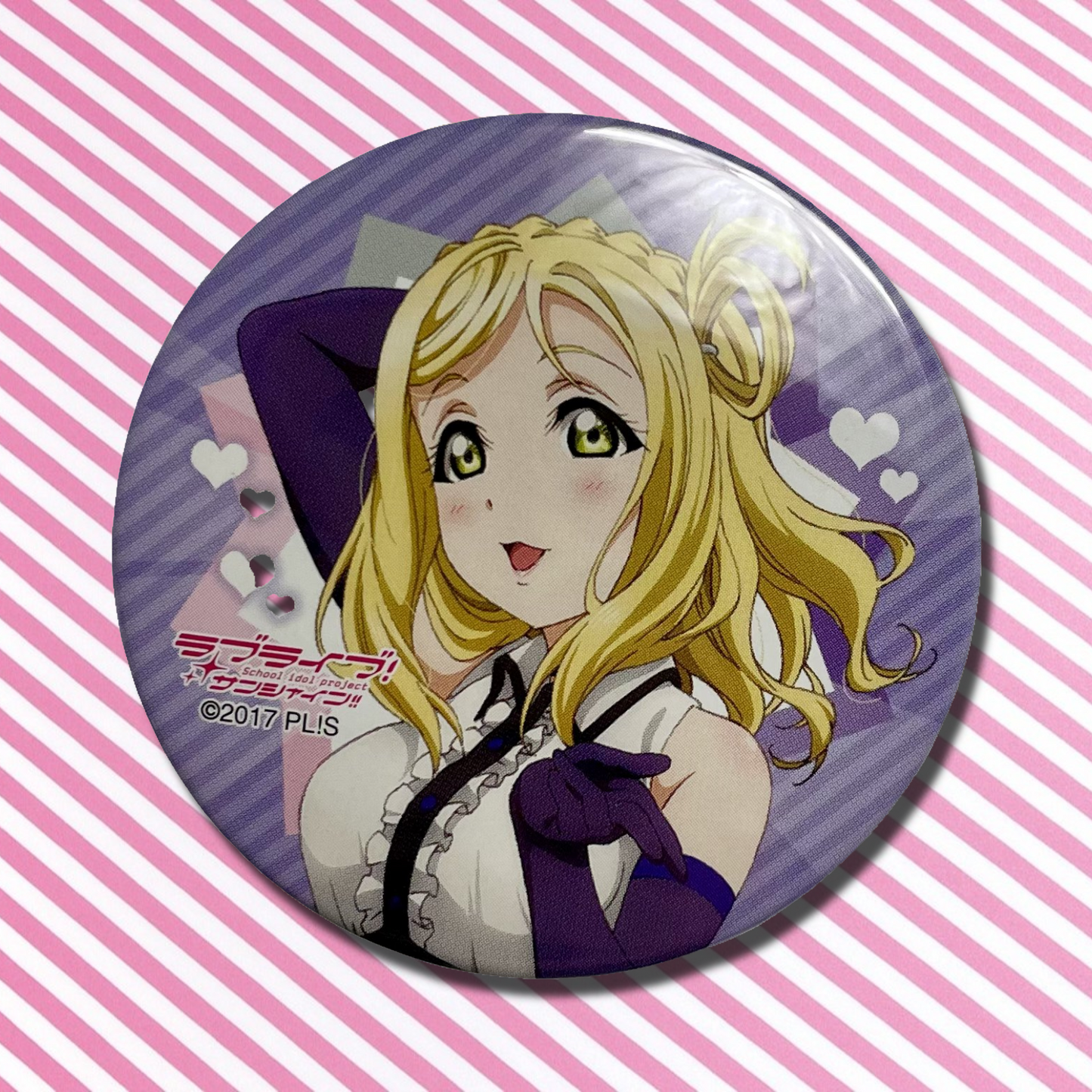Love Live! Sunshine!! Mari Ohara Tin Can Badge