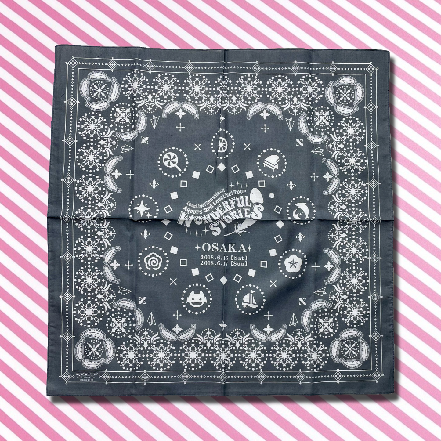 Love Live! Sunshine!! Aqours 3rd Live Tour Wonderful Stories Saitama Bandana - Fukioka - Fukioka