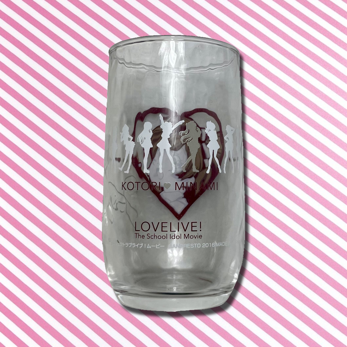 Love Live! The School Idol Movie Honoka Kosaka Glass Cup - Umi Sonoda