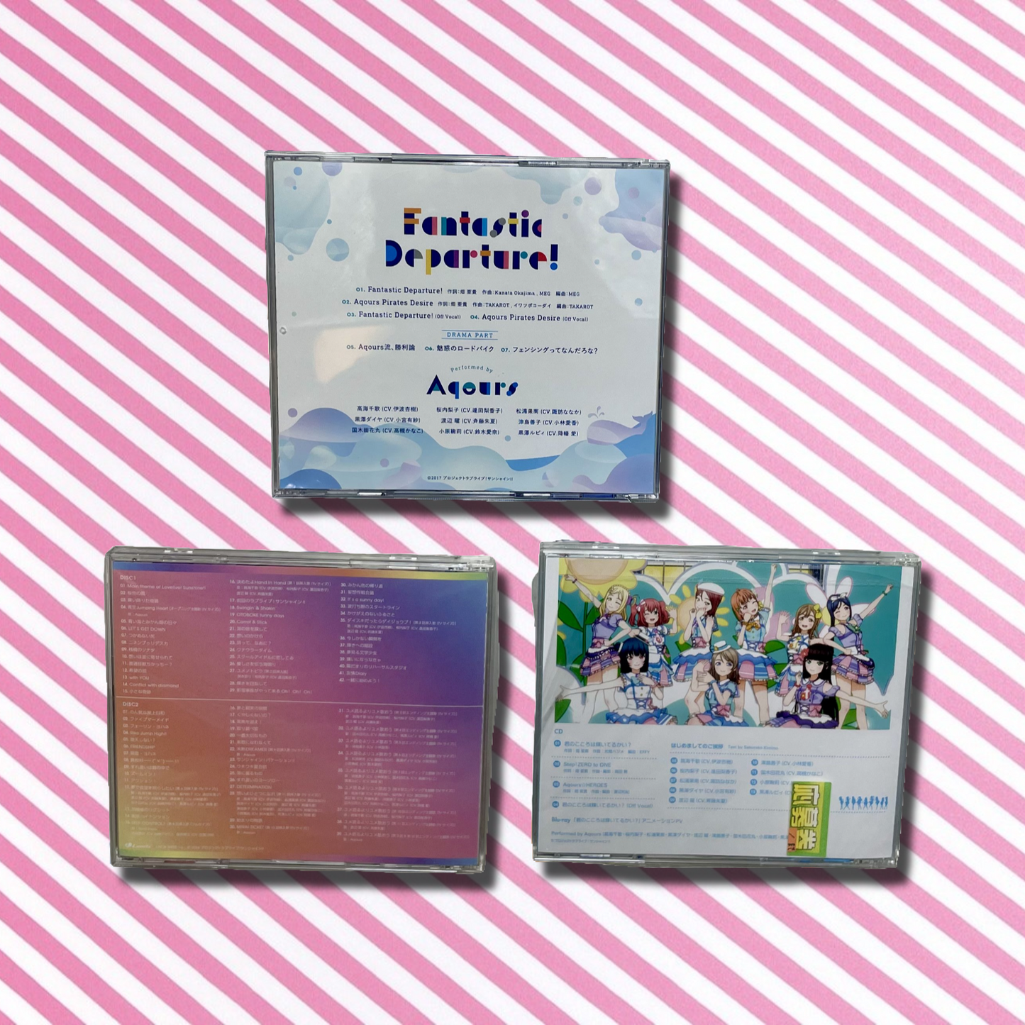 Love Live! Sunshine!! Aqours CD Album & Single 3-Piece Set