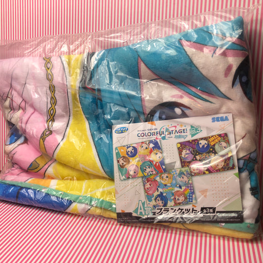 Vocal Singer Vocaloid Project Sekai Colorful Stage Blanket!