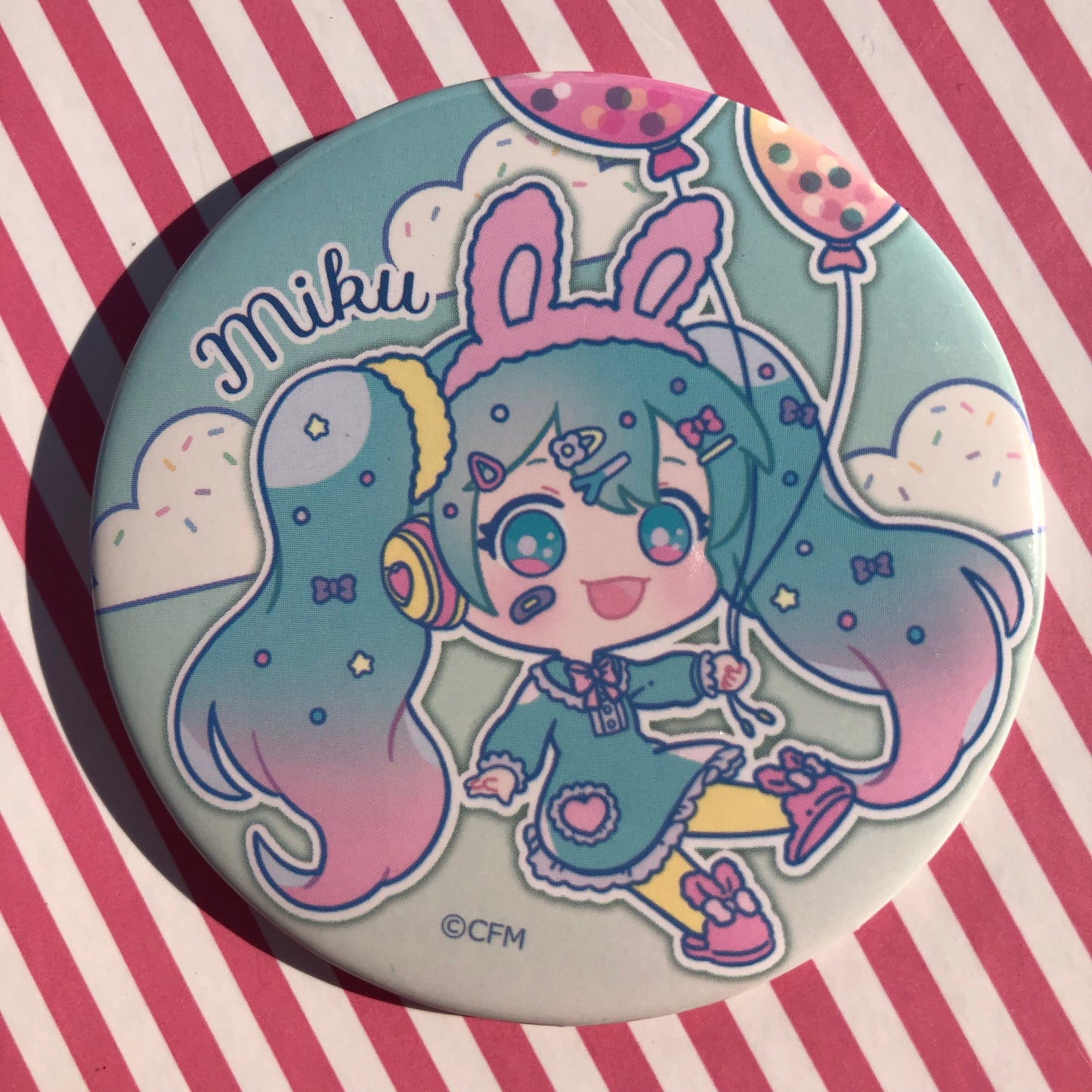 Hatsune Miku Badge - Vocaloid Hatsune Miku - Miku Miku Friends A