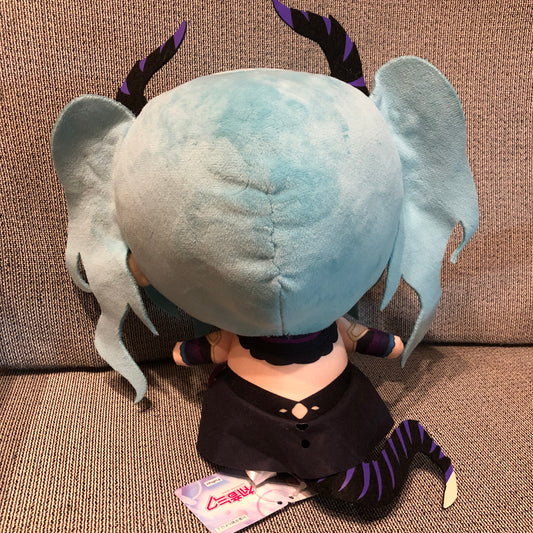 Grande peluche décorative à collectionner FuRyu Vocaloid - Hatsune Miku (méchant Kyurumaru)