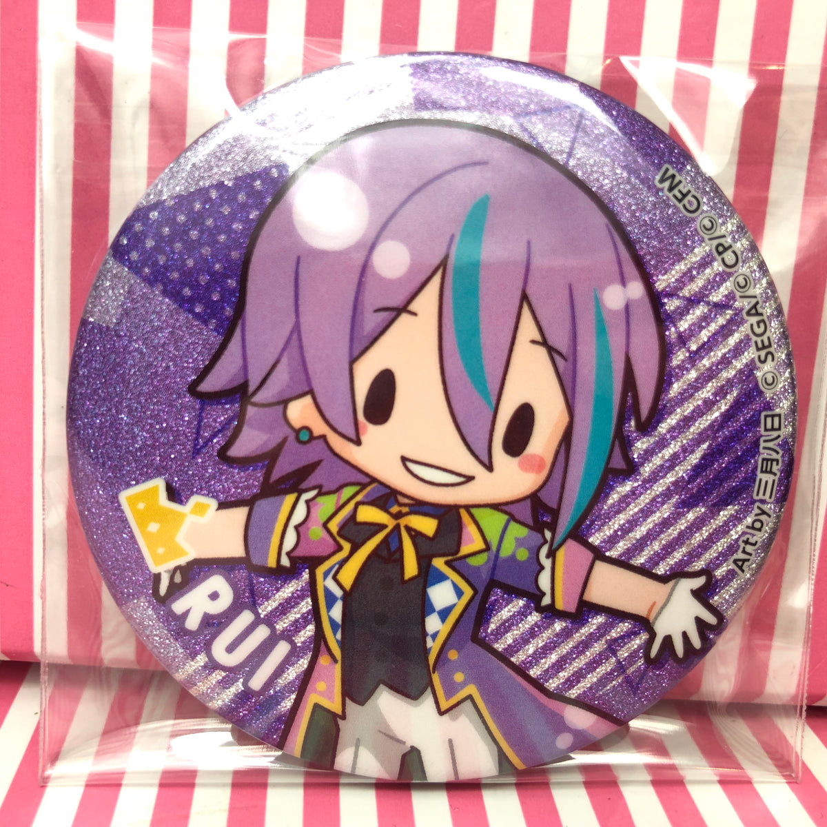 Project Sekai: Colorful Stage! feat. Hatsune Miku - Kamishiro Rui - Badge - Nendoroid Plus - Project Sekai Colorful Stage Project Sekai: Colorful Stage! feat. Hatsune Miku - Kamishiro Rui - Badge - Nendoroid Plus - Project Sekai Colorful Stage