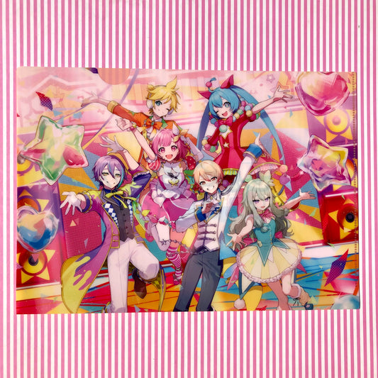 Document Folder Clear File Wonderlands x Showtime Album Vol.2 Cover Art Project Sekai Colorful Stage! ft. Hatsune Miku