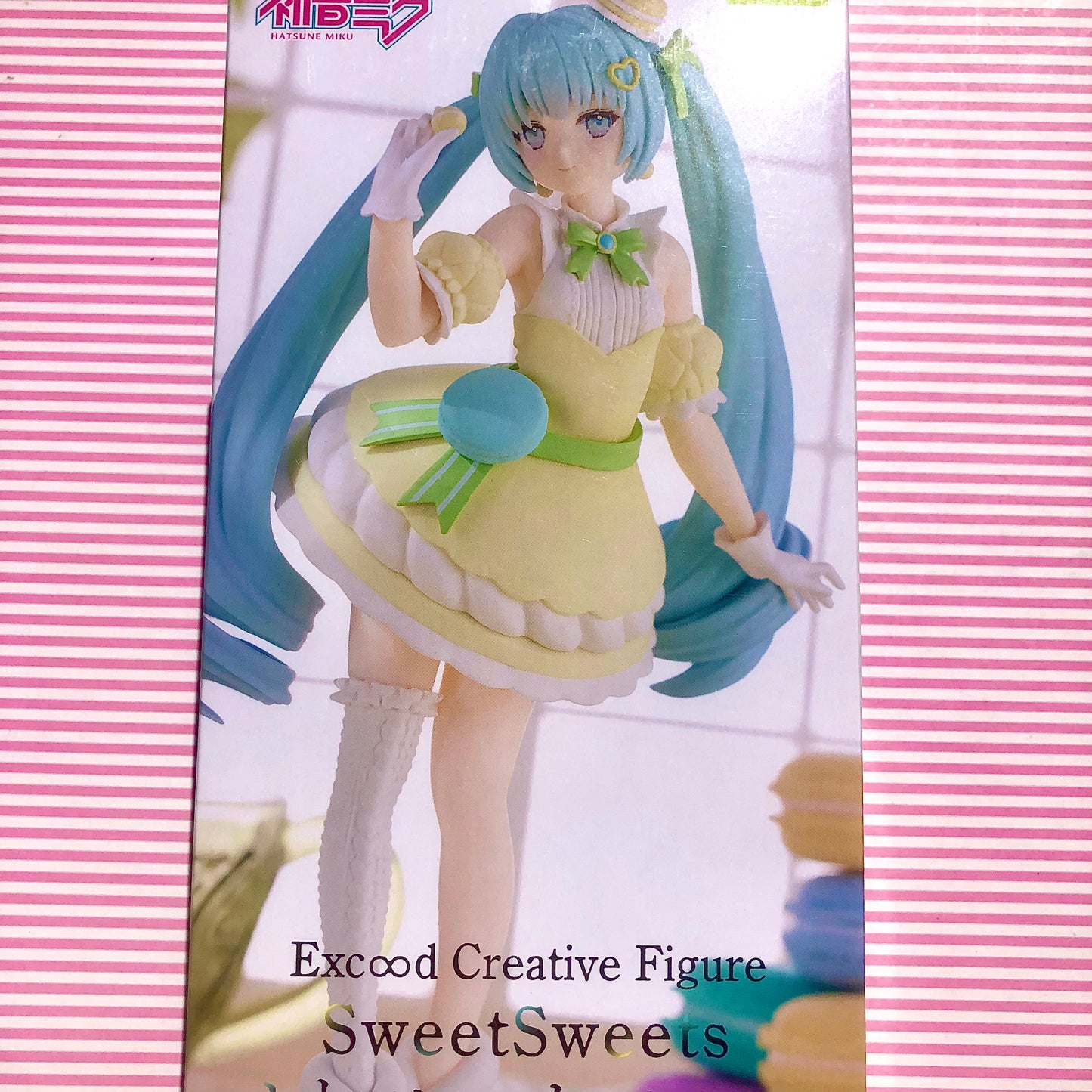 Vocaloid Hatsune Miku Exceed Creative SweetSweets Lemon Macaron Version