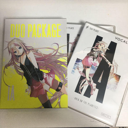 Vocaloid 3 IA DUO PACKAGE (IA aria on the planetes + IA ROCKS) Voice Library Voicebank Vocal Library