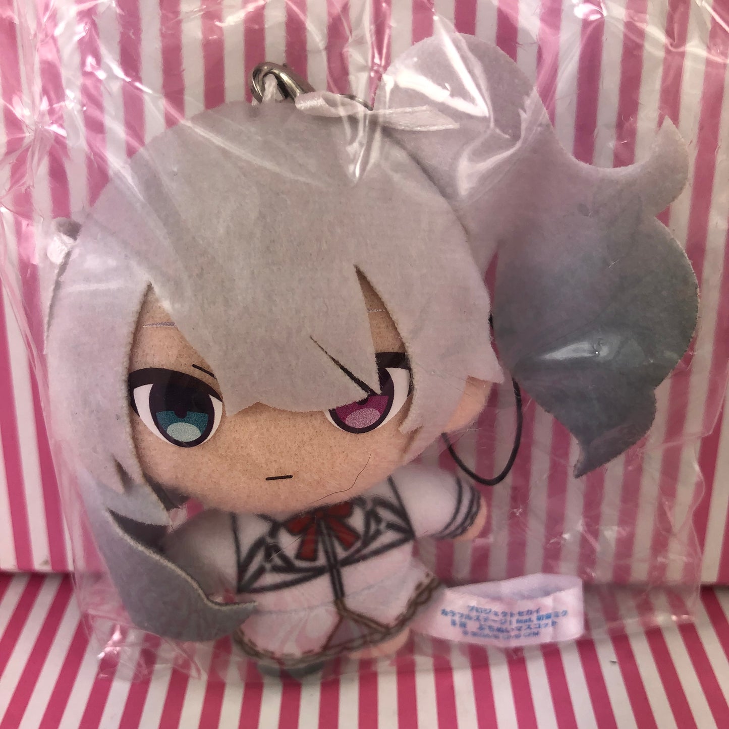 Fuwa Mini Plush Keychain Hatsune Miku Empty Sekai Ver. Project Sekai Colorful Stage! ft. Hatsune Miku