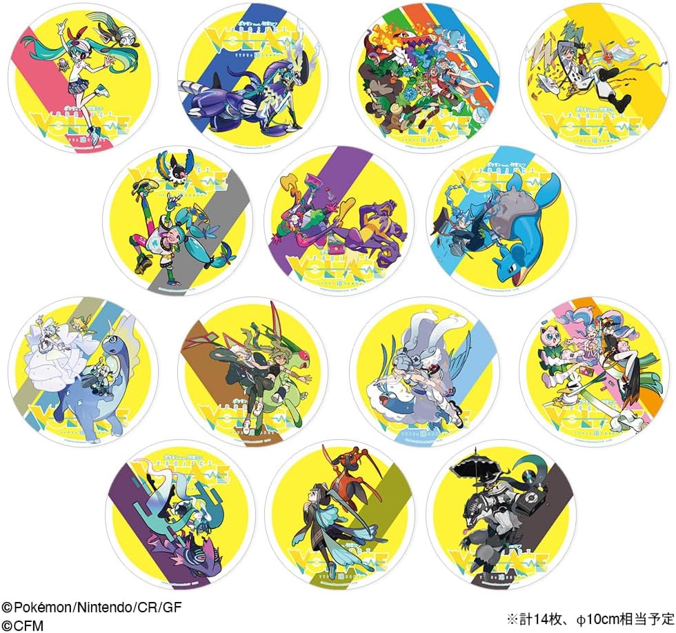 [PREORDER] Pokemon feat. Hatsune Miku Project VOLTAGE 18 Types/Songs Collection 2 CD &amp; Bonus Special Edition