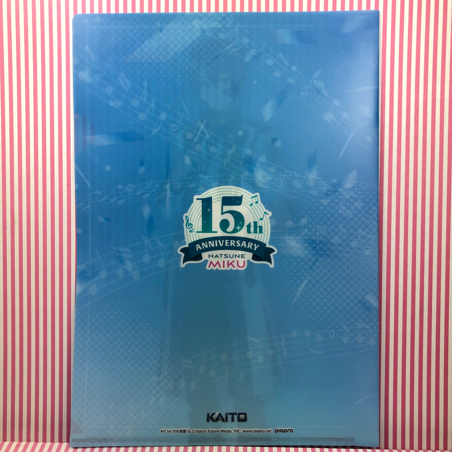 Carpeta Documentos Original Vocaloid Kaito - Hatsune Miku 15 Aniversario