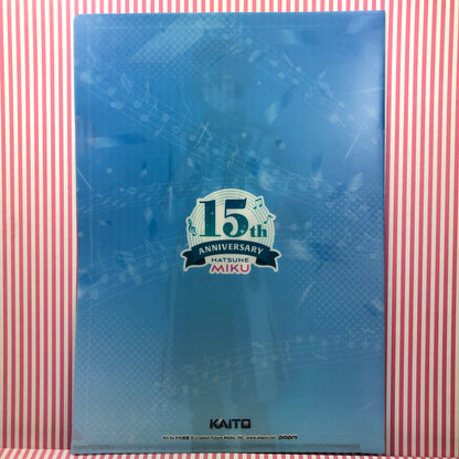 Original Vocaloid Kaito Document Folder - Hatsune Miku 15th Anniversary