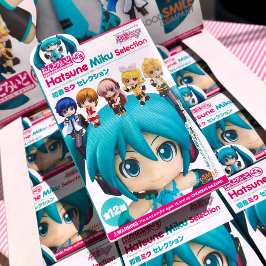 Nendoroid Petite Vocaloid Hatsune Miku Sélection Gashapon Mystery Box Cadeau mystère aléatoire Gacha