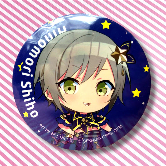 Projet Sekai : scène colorée ! exploit. Hatsune Miku - Shinomori Shiho - 2 badges Lucky Kuji Project Sekai Vol.2 (SEGA)