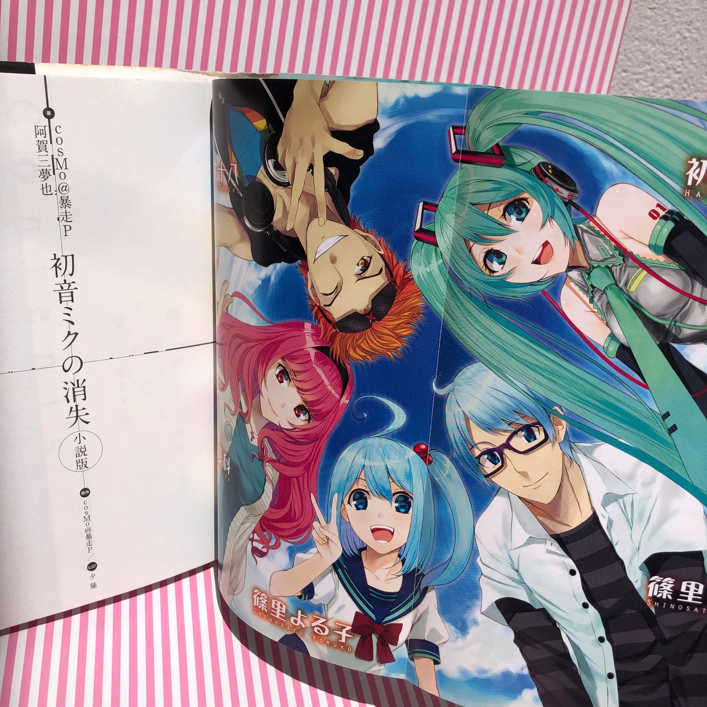 Vocaloid La Disparition de Hatsune Miku Light Novel - Muya Agami