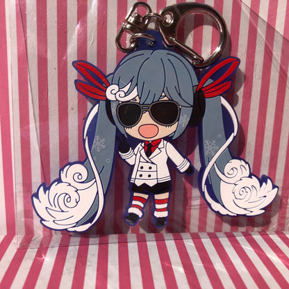 Limited Vocaloid Snow Miku Keychain 2022 D