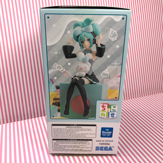 SEGA Original Vocaloid Hatsune Miku Series - Chokonose Premium Figure - Hatsune Miku × Cinnamoroll