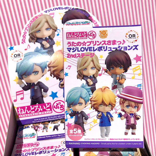 Good Smile Company Nendoroid Petite : Uta no Prince-sama Maji Love Revolutions - Boîte mystère Gashapon 2e étape Cadeau mystère aléatoire Gacha