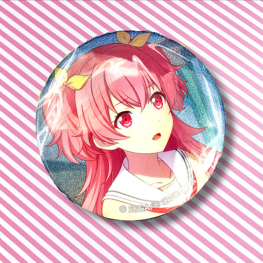 Badge Momoi Airi B Project Sekai Scène colorée ! Badge brillant pieds Hatsune Miku