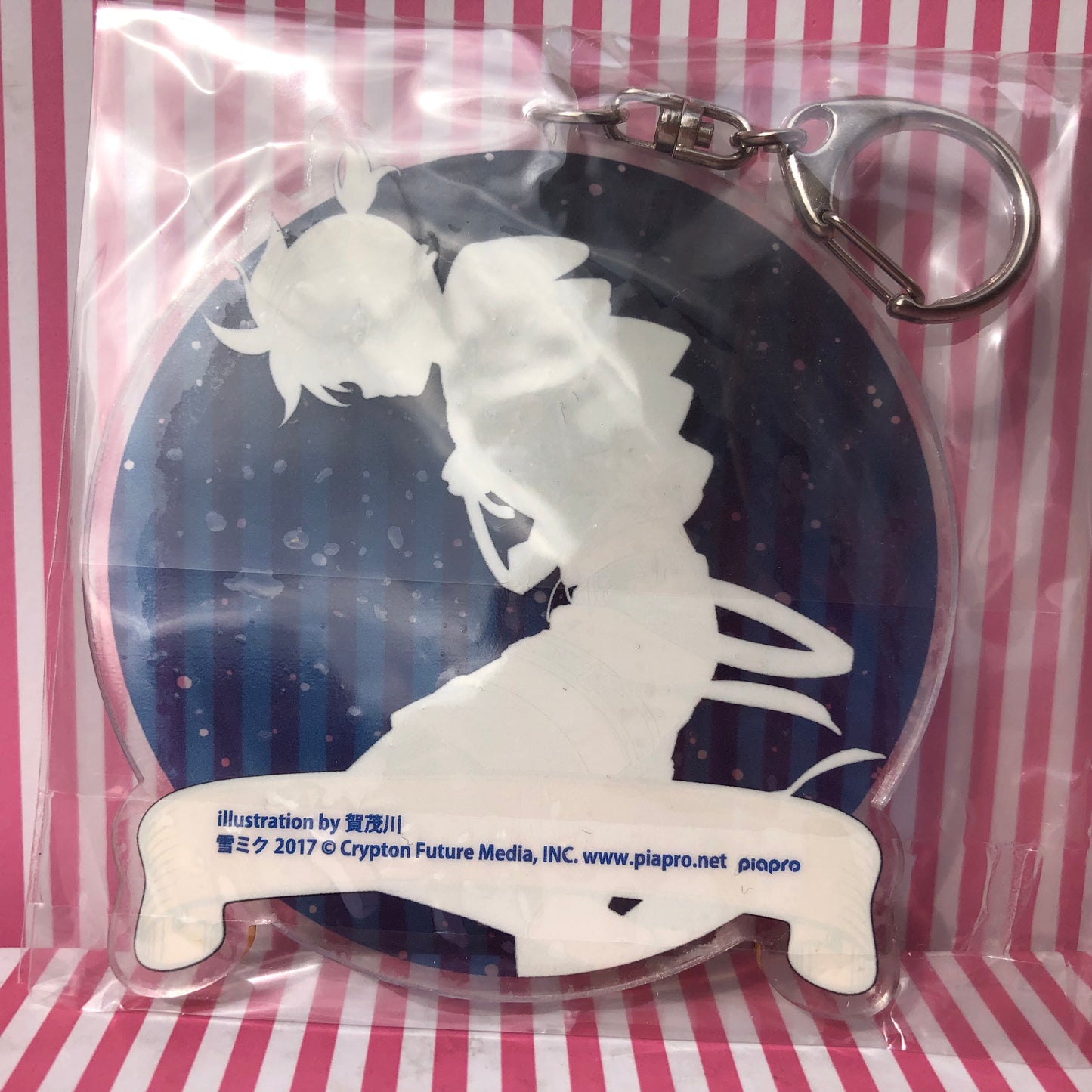 Kagamine Len Acrylic Keychain - Hatsune Miku Snow Miku 2017