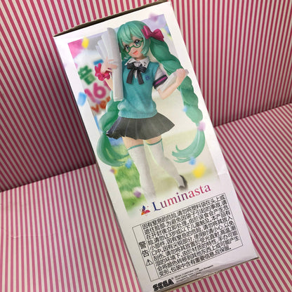 Vocaloid Hatsune Miku Figurine Luminasta Hatsune Miku 16ème Anniversaire Booota Ver.18 CM