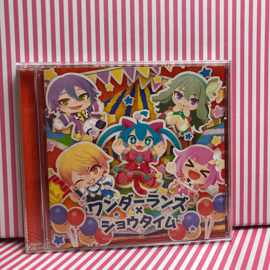 Wonderlands x Showtime - Le monde n'est pas encore fini / pommes de terre Single CD Project Sekai Colorful Stage ! pi. Hatsune Miku